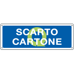2367 - Cartello informazione Scarto cartone