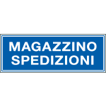 2502 - Cartello aziendale Magazzino spedizioni