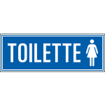 2506 - Cartello TOILETTE DONNE