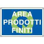 2673 - Cartello qualità AREA PRODOTTI FINITI