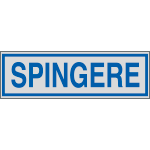 96681 - Etichette argento SPINGERE