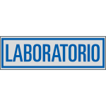96699 - Etichette argento LABORATORIO