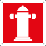 15129X - Cartello sicurezza idrante soprasuolo