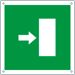 15155W - Cartello uscita di emergenza