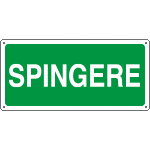 16127WS - Etichetta adesiva SPINGERE