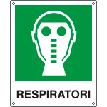 20116W - Cartello respiratori