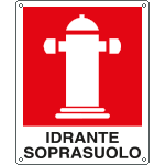 20170Y - Cartello Idrante soprasuolo