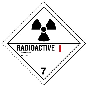 6462D - Cartello trasporto merci RADIOACTIVE I (7)