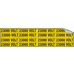 9116C - Foglio n.16 etichette adesive 23000 VOLT
