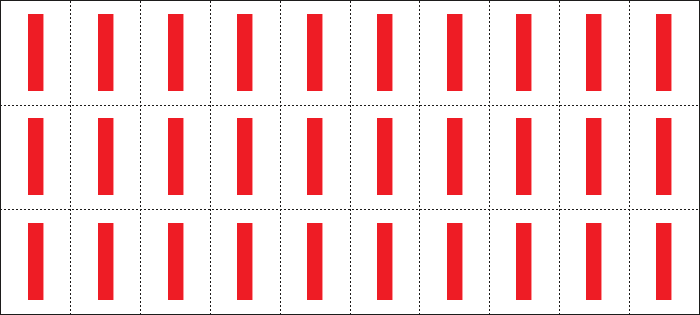 912I - Foglio n.30 etichette adesive B/R lettera I
