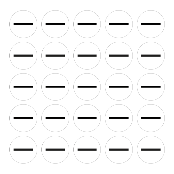 9197B - Foglio n.25 etichetta adesiva simbolo -