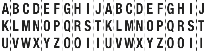 930AZ - Foglio n.60 etichette adesive B/N lettere da A a Z