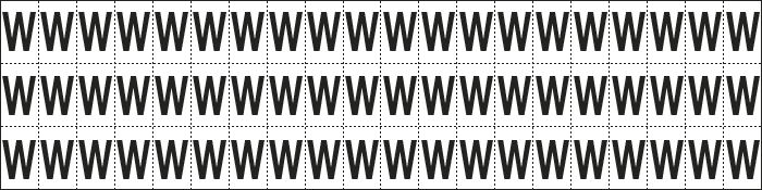 930W - foglio n.60 etic.aut. B/N lettera W