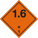 9446C - Etichetta adesiva EXPLOSIVE 1.6 N (1)