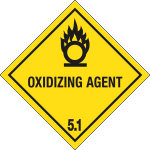 9447F - Etichetta adesiva OXIDIZING AGENT (5.1)