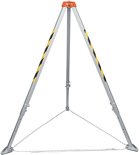 ANC1883 - treppiede telescopico in alluminio trasportabile