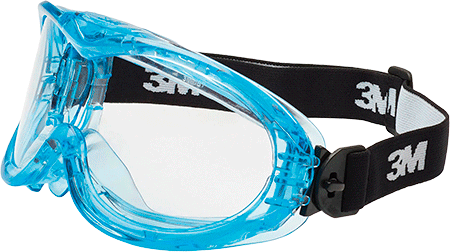 AP7111 - Occhiali mascherina Fahrenheit lente chiara, protezione impatti