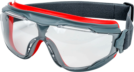 AP8214 - Occhiali a mascherina GEAR serie 500 lente incolore 2-1,2  1 B(T) KN