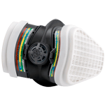 APS496 - semimaschera GVS con filtri A2P3 RD sostituibili tg. M/L