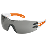 APU2745 - occhiali PHEOS S" montatura arancio lente grigia