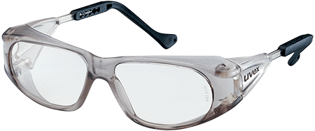 APU9105 - Occhiali Meteor montatura grigia lente incolore