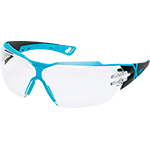APU9196 - occhiale PHEOS CX2 montatura nero/celeste, lente incolore 2C 1,2
