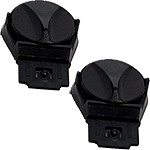 APU9724 - coppia staffe x l'utilizzo con APU9747 x attacco visiera APU9748