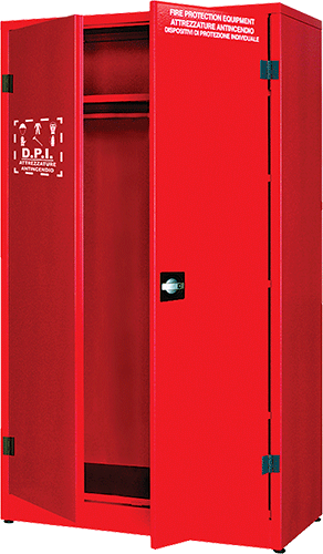 ARR1858 - Armadio verniciato 2 ante cieche 2 ripiani 1 appendiabiti