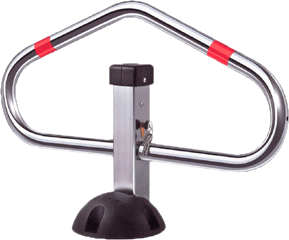 ASR100 - Fungo antisosta ribaltabile con serratura