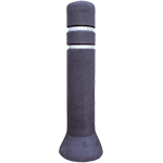 ASR1000A - Dissuasore sosta in gomma colore ANTRACITE