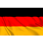 BAPE150D - bandiera cucita Germania mm 1000x1500