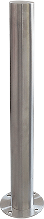 BARV3168 - palo dal diametro di mm89 con base di fissaggio dal diametro di mm170