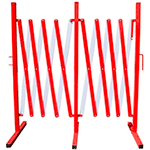 BARV400 - BARRIERA ESTENSIBILE METALLO FINO MT 4