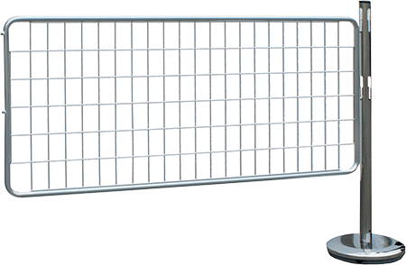 BARVR13ES - kit estensione acciaio c.rete mm 1500x1000 h per BARVR13S