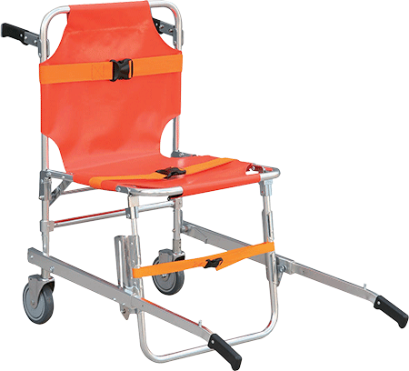 BRB108 - sedia portantina pieghevole alluminio anodizzato h.91cm portata 150 kg