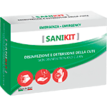 BRC125 - confezione 8 salviette (3 disinfettanti,2 ammoniaca,3 sapone liquido)