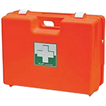 BRV102 - valigetta in ABS color arancio contenuto All.1 Maggiorato D.M. 388