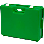BRV102V - valigetta in ABS colore verde VUOTA