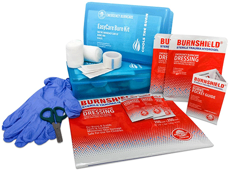 BUK012 - Bauletto KIT EASY contenente articoli antiustione