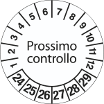 CBC40024 - fg.da 10 bollini identificaz.PROSS.CONTR