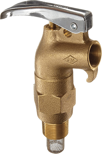 CJ8902 - Rubinetto autochiudente diametro 3/4 NPT fisso