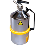 CK1022N - contenitore acciaio inox con dosatore capacita' litri 2