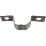 CLSX60 - Collari semplici INOX senza bulloni per pali diametro 60 mm.