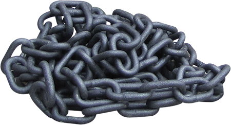 CMA355 - Catena acciaio zincato e verniciata antracite