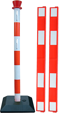 CNVK2002 - kit per estensione composto da 1 colonnina mm 950 2 barriere 1200x100