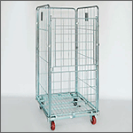 CPLS60 - Contenitore standard in rete con ruote portata 31,5kg