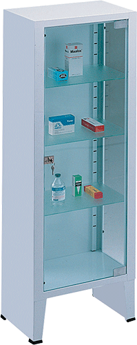 CPS107 - Armadio 1 anta con vetrina