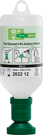 CSC041 - flacone di soluzione salina sterile 500 ml per stazione a parete SBV23