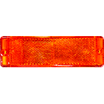 CT22R - Catadiottro retroriflettente 160x49 mm colore rosso