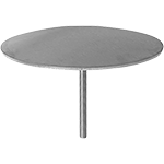 CTMV100 - chiodo in acciaio diam.mm.100x150 h. per delimitare aree